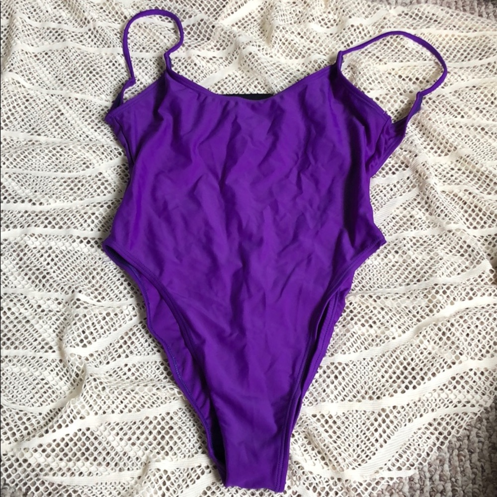 Once piece swimsuit! 💜